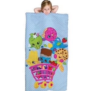 Twin Red strawberry Shopkins Shopkins Slumber Set